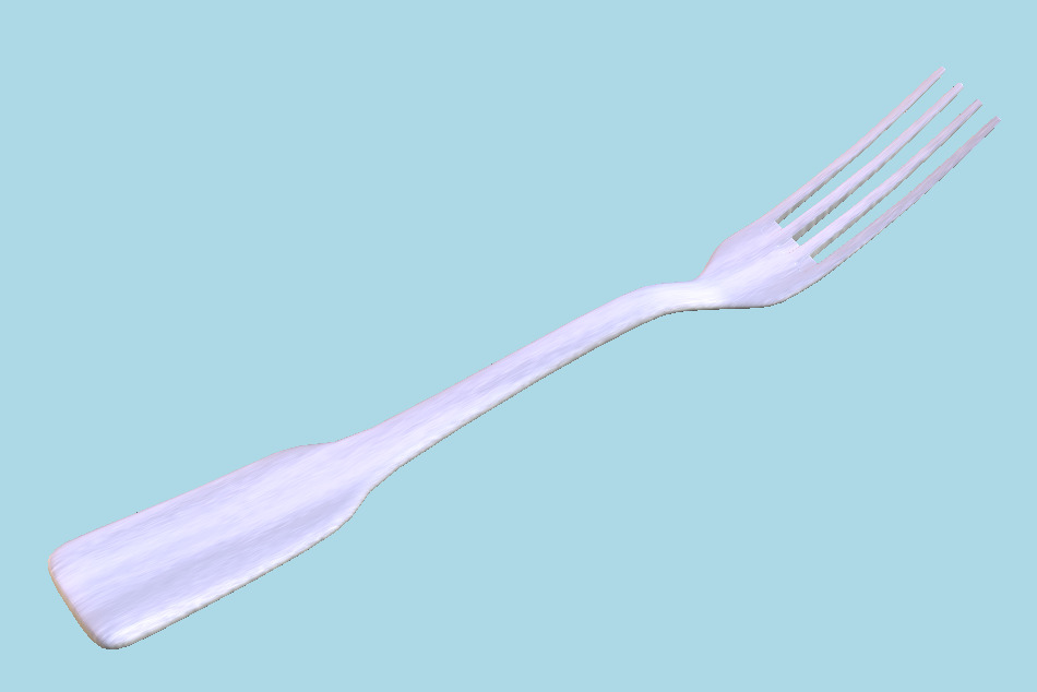 Kitchen Fork 3d model