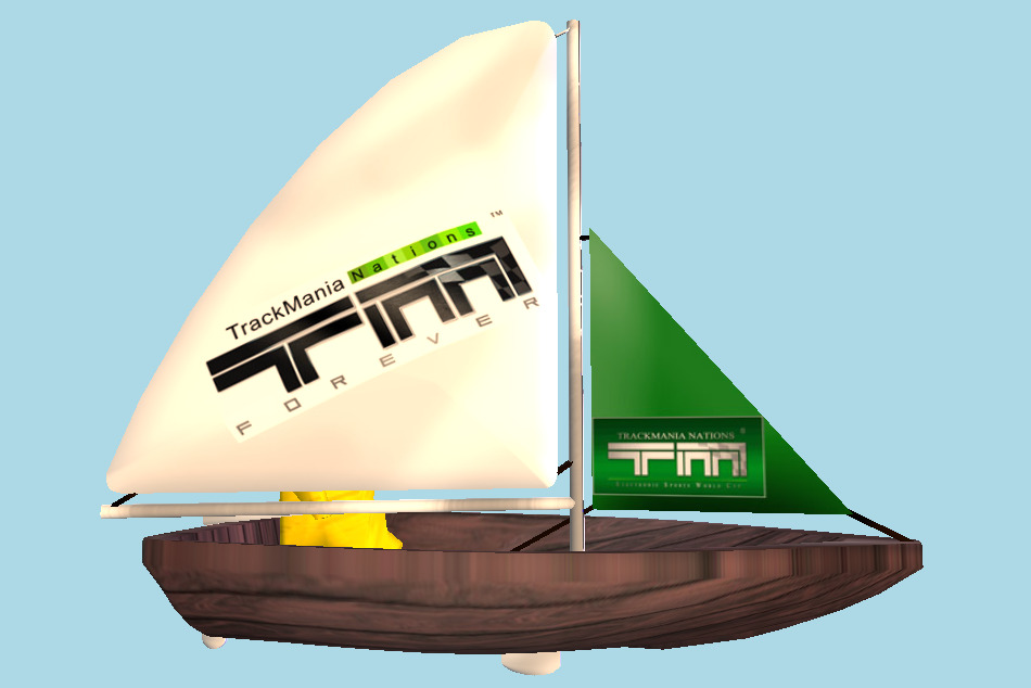 Boat 3d model