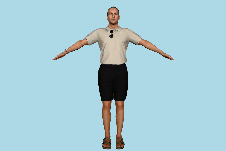 Casual-M-0187 3d model