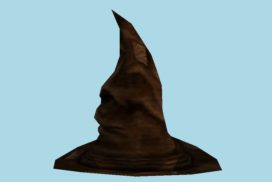 Harry Potter & the Chamber of Secrets Sorting Hat 3d model