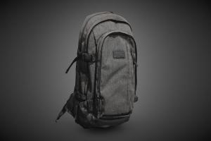 Eastpak Backpack asset france, paris, capture, triangles, assets, back, reality, pack, bag, east, backpack, realistic, photorealism, photogrammetrie, pak, adrienbavant, eastpak, asset, lowpoly, scan, gameready