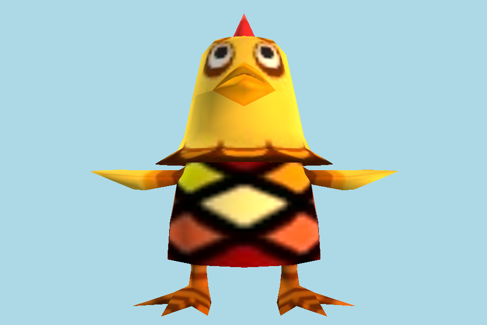 Chicken 3d model