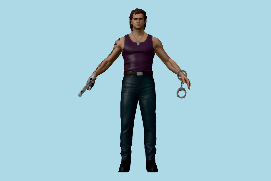 Resident Evil Survival Unit: Billy 3d model