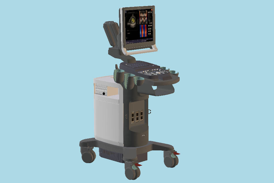 Medical Equipment - Siemens-x300pe 3d model