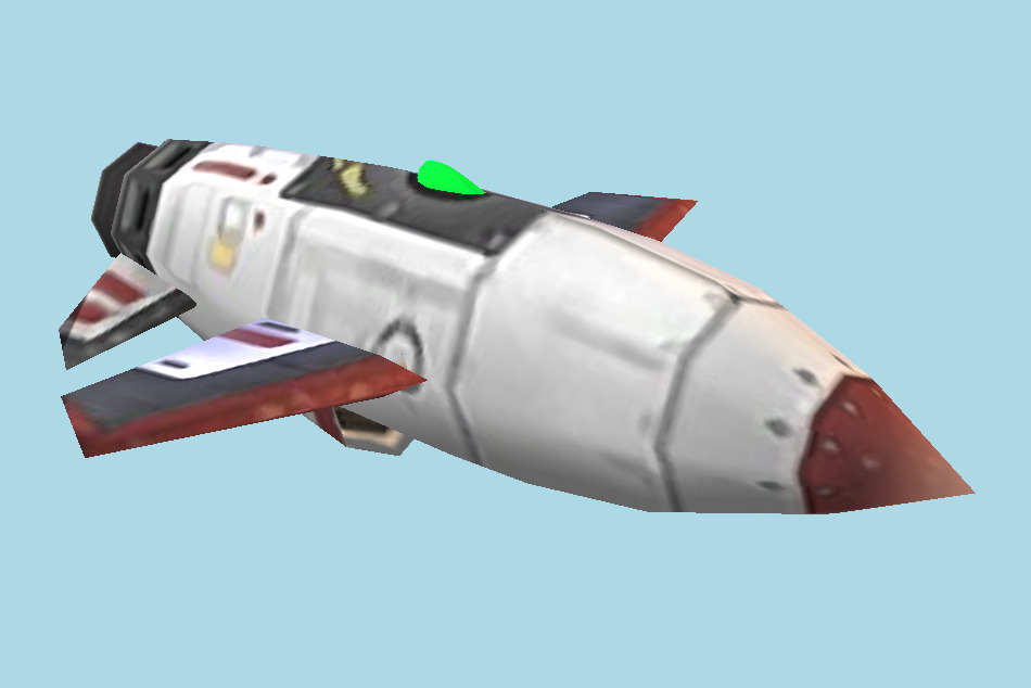 Ratchet & Clank Visibomb Rocket Gun 3d model