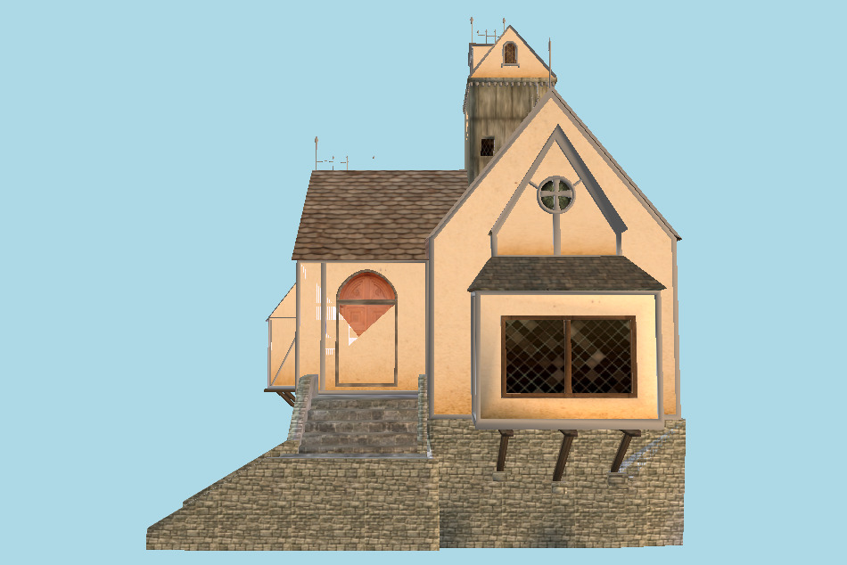 Medieval Architecture 3d model