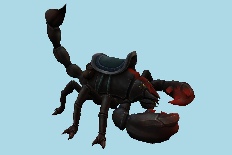 Battlerite Emperor/Deathstalker Mount Scorpion 3d model