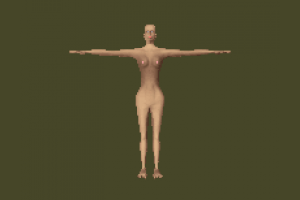 woman-3d-with-skin-matireal woman1