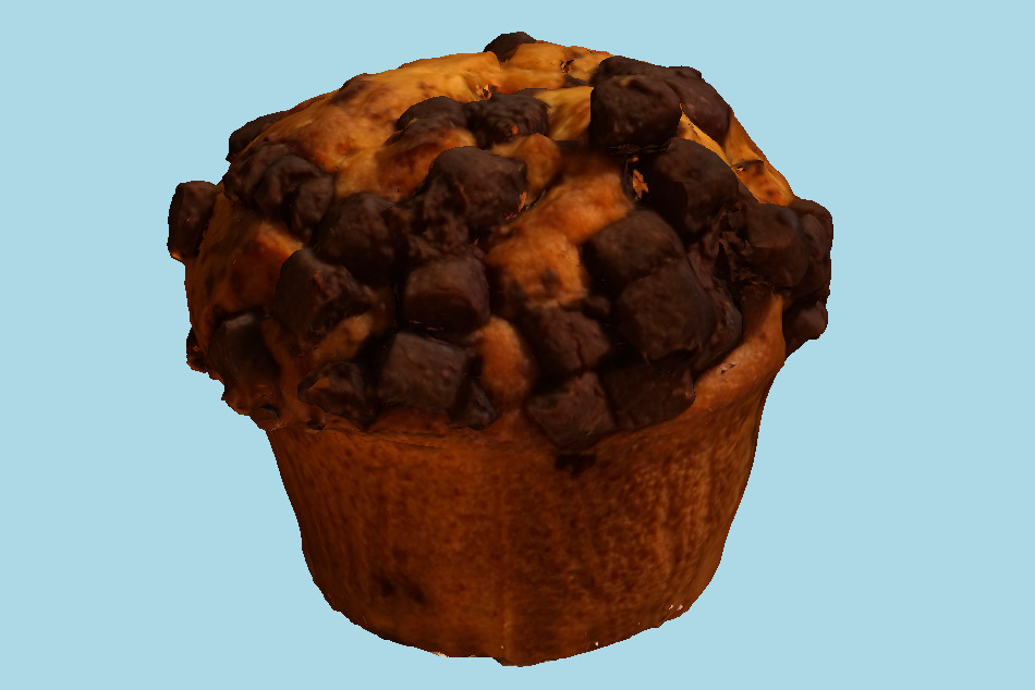 Cupcake Muffin 3d model