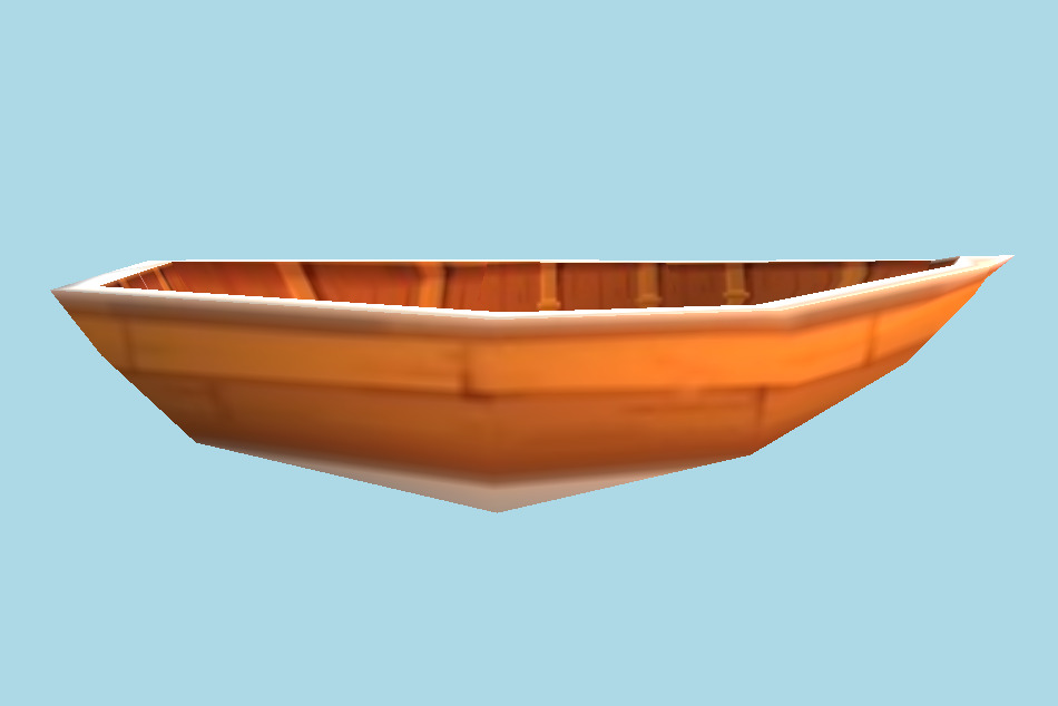 Superpowers Assets Boat 3d model