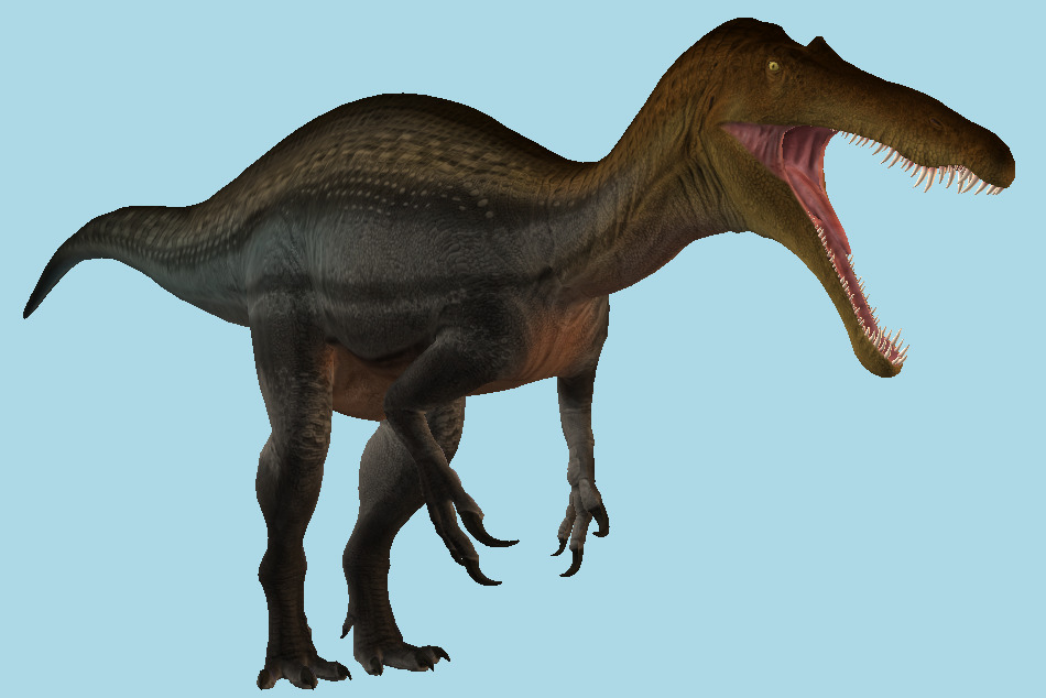 The Isle Daybreak Suchomimus Dinosaur 3d model
