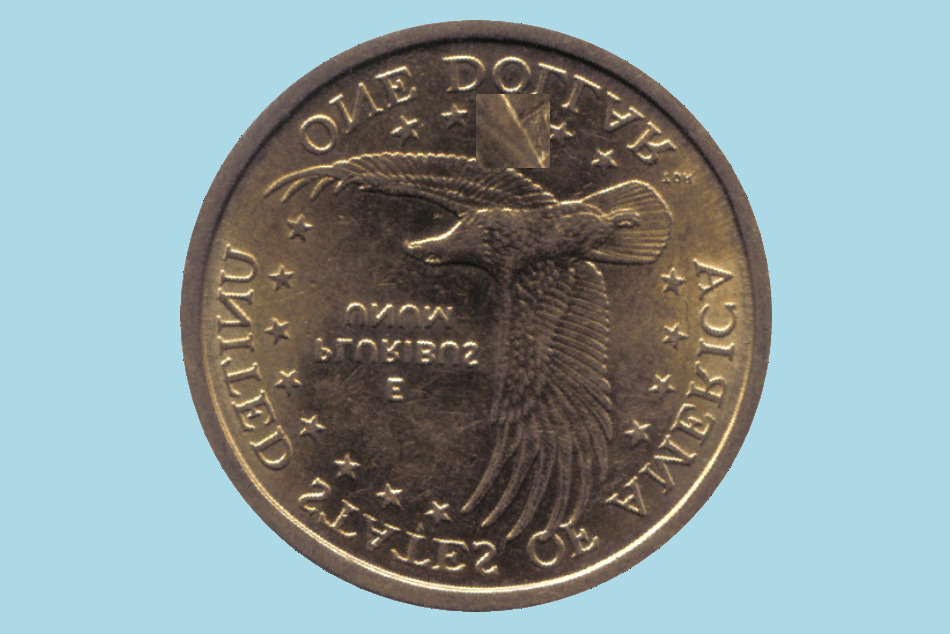 Dollar Coin 3d model