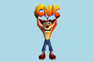 Crash Bandicoot Crash-Bandicoot, crash, bandicoot, playstation, toony, cartoon, character