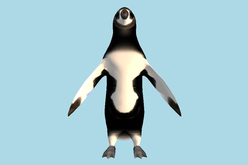 Penguin 3d model
