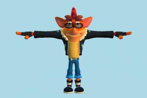 Crash Bandicoot Crash-Bandicoot, crash, bandicoot, playstation, toony, cartoon, character