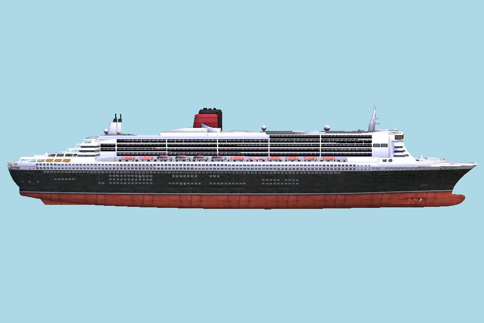 Ship 3d model