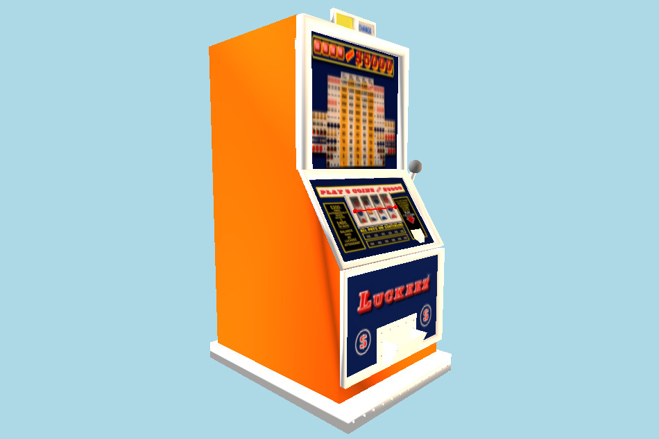 Casino Slot Machine 3d model