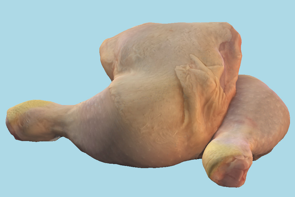 Chicken Legs 3d model