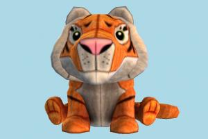 Tiger Teddy tiger, teddy, animal, animals, toy, cartoon