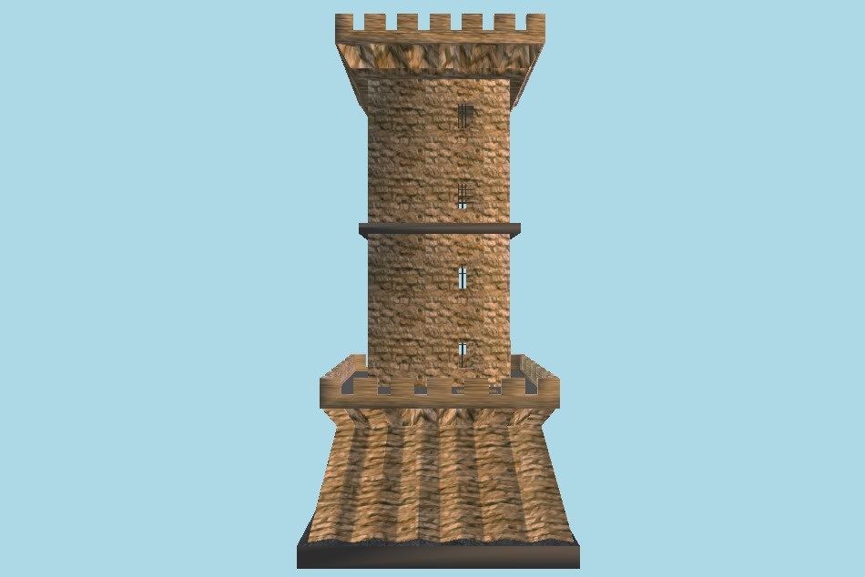 Tower 3d model