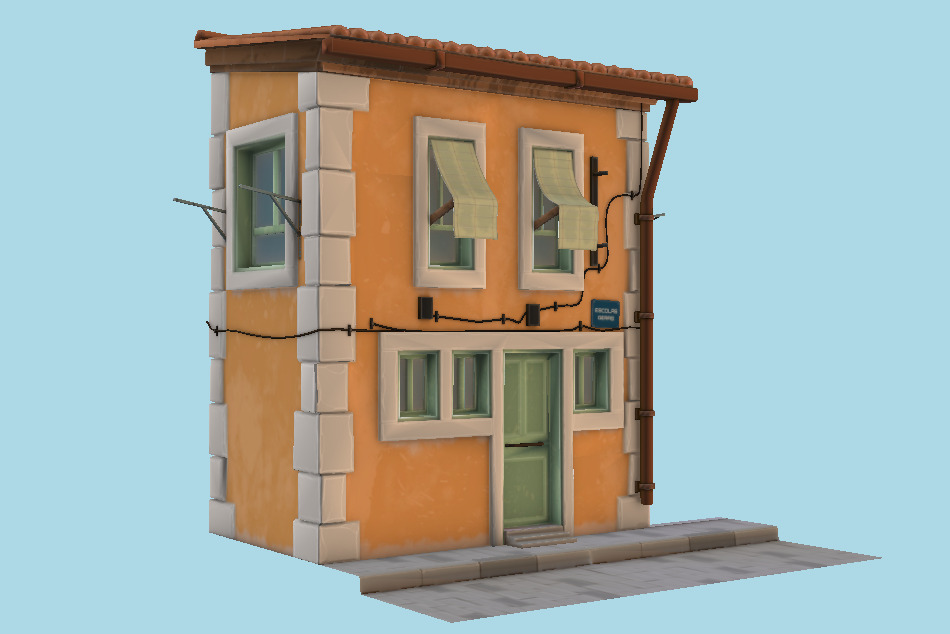Lisboa House 3d model