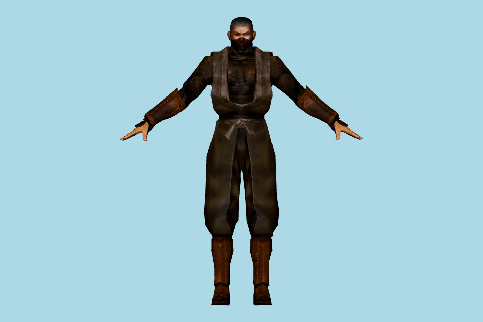 True Crime Streets Of LA - Rikimaru 3d model