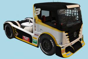 Truck with Interior Interior, car, truck, riding, rider, racing, vehicle, carriage