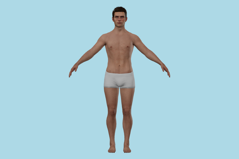 Detroit: Become Human - DBH AP700 Male Base 3d model
