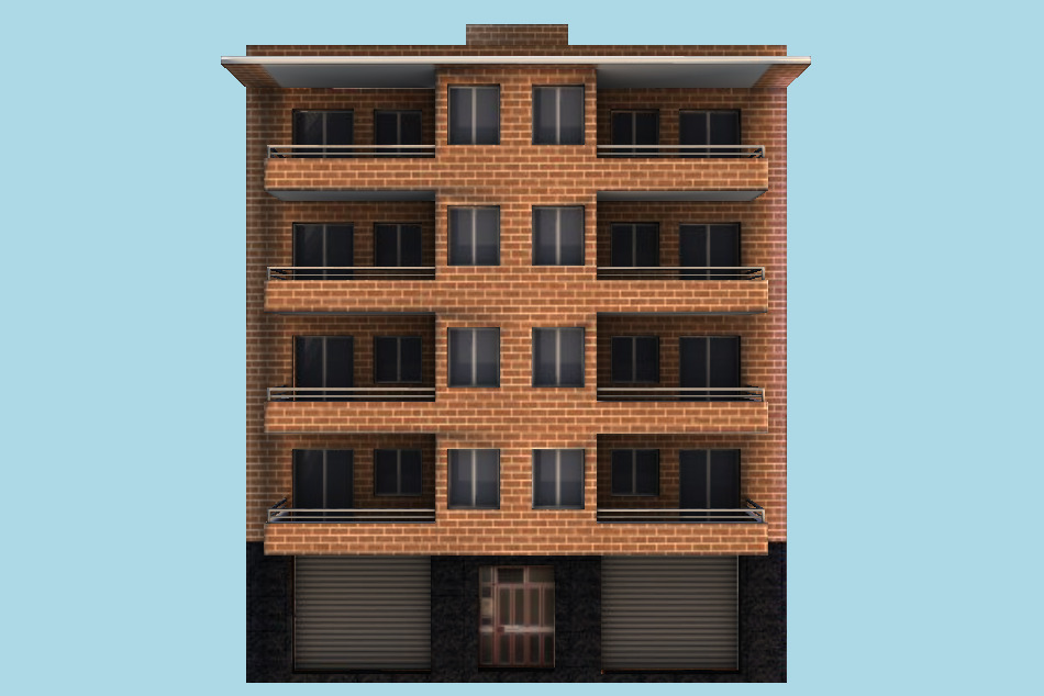 Edifice Building 3d model