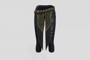 Medieval Female Warrior Pants With Loincloth body, warrior, fighter, medieval, clothes, pants, loincloth, outfit, lowpoly, low, poly, fantasy