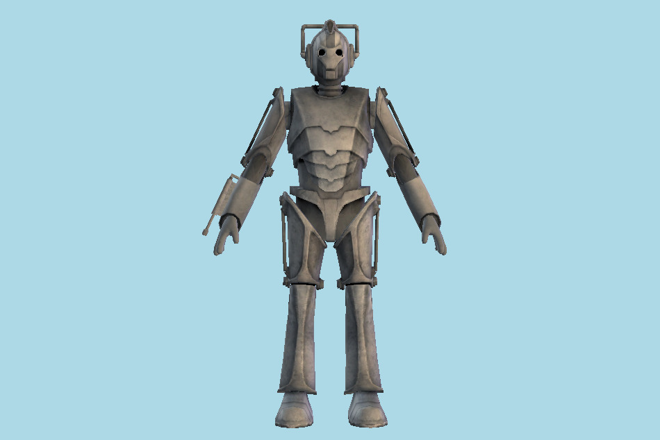 Doctor Who: The Adventure Games Cybermen Robot 3d model