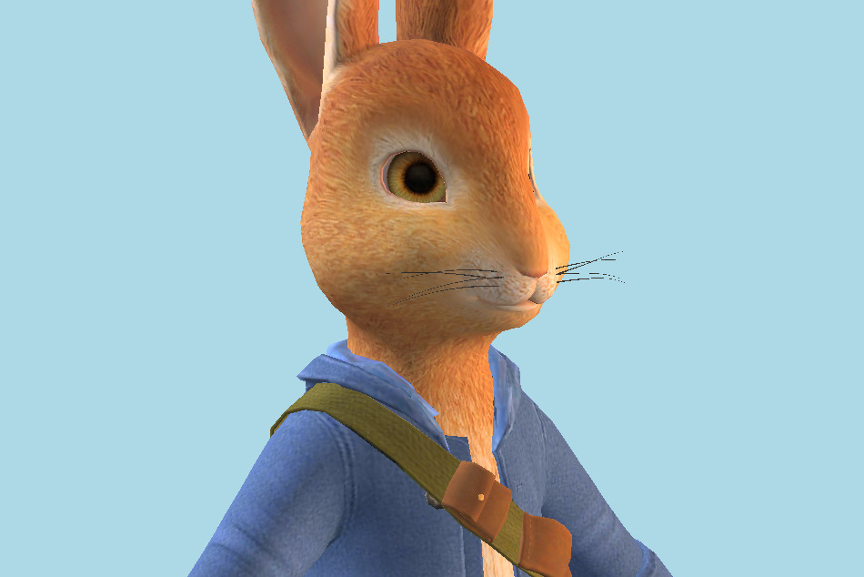 Peter Rabbit Figurine 3D Model $39 - .obj .fbx .max - Free3D