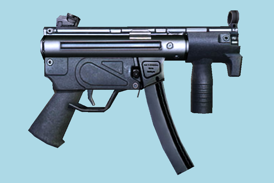 MP5K Submachine 3d model