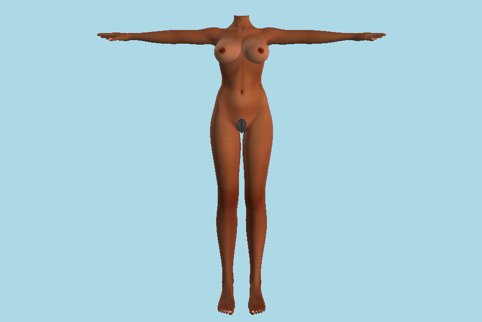 Female Body 3d model