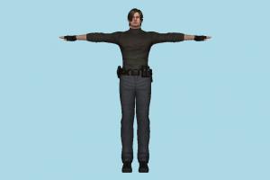 RE6 Leon resident-evil, man, male, people, human, tpose, character