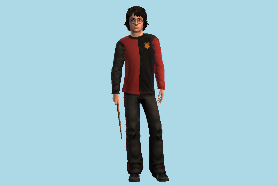 Harry Potter 3d model