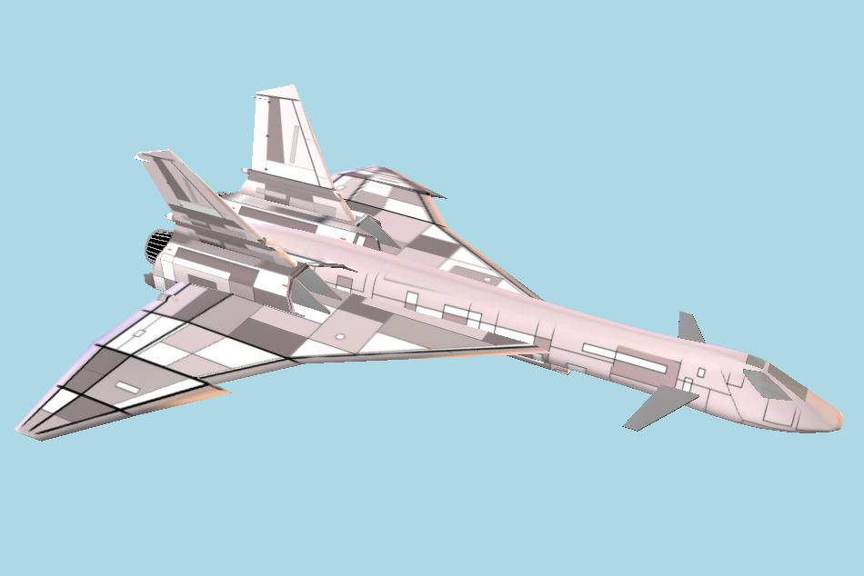 Firefox Spaceship 3d model
