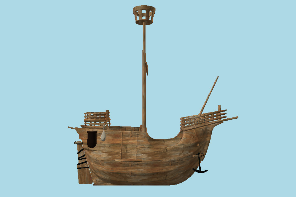 Ship 3d model
