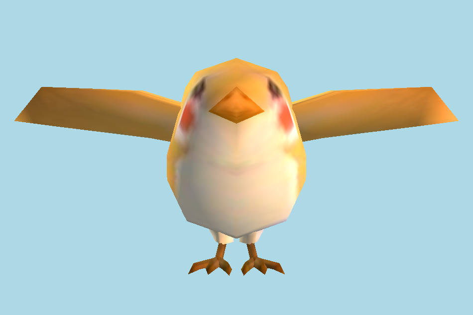 Little Bird 3d model
