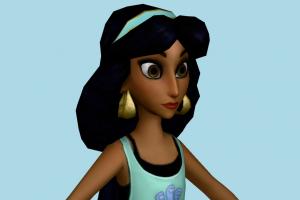 Jasmine Aladdin, aladden, disney, cartoon-character, character, cartoon, toony, girl, woman, people