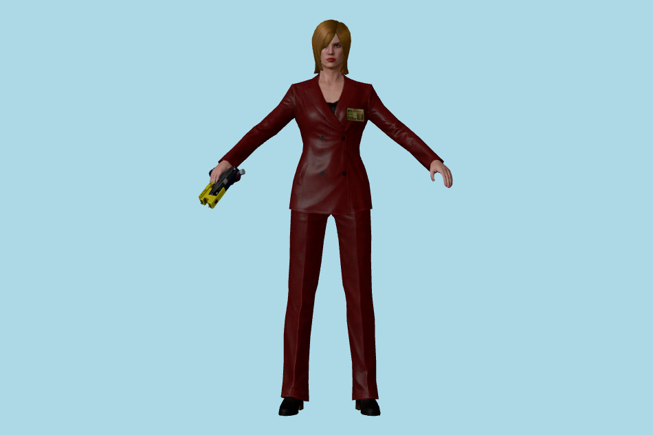 Resident Evil Survival Unit: Alyssa 3d model
