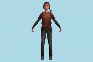 Ellie ellie, tlou, the_last_of_us, girl, female, woman, lady, people, human, character, teen, teenager, young, cute
