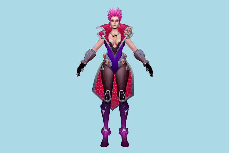 Genesis MOBA Amber 3d model