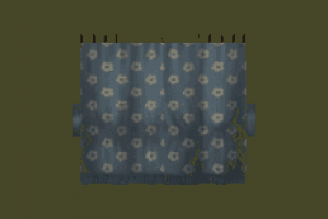 curtains-closed carpet