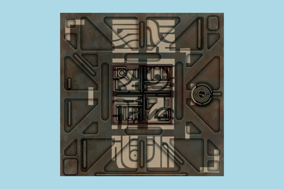 Defense Grid: The Awakening Tower Door 3d model