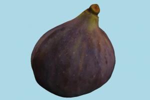 Black Fig fruit, vegetable, food, scanned