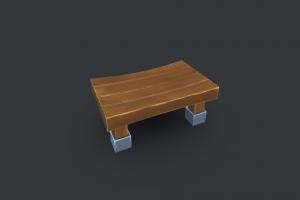 Cartoony table cute, small, gameprop, cartoony, furniture, table, mobilegame, low-poly-art, props-assets, woodtexture, props-game, lowpoly-blender, handpainted, blender, lowpoly, home, wood