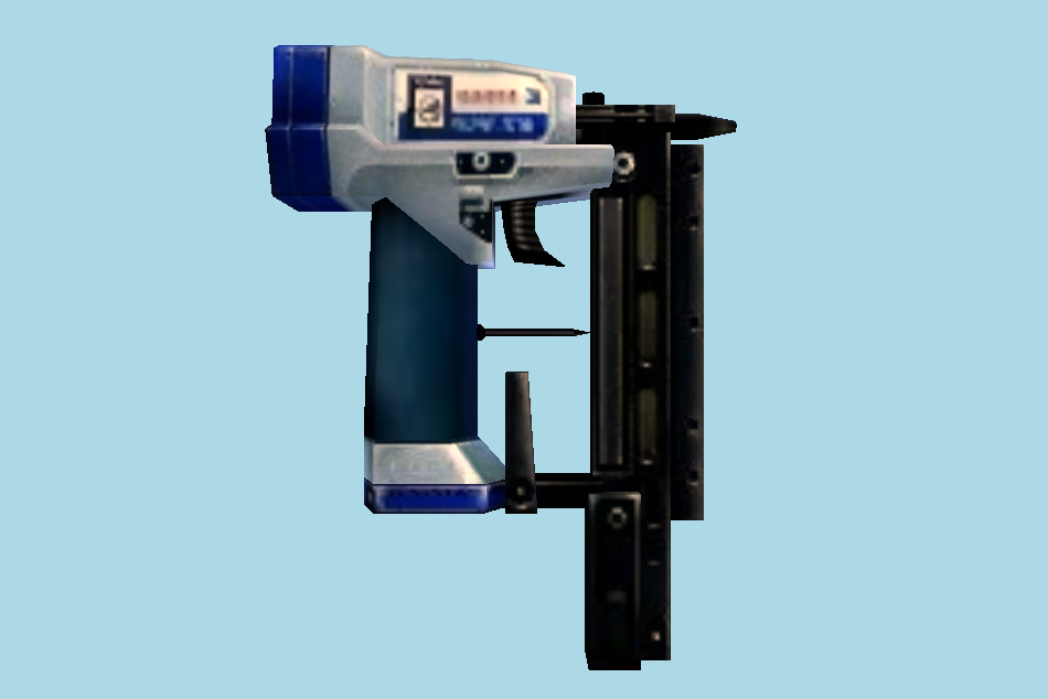 Dead Rising Nail Gun 3d model