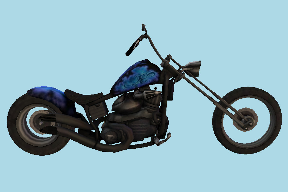 Jetstream Sam Motorcycle 3d model
