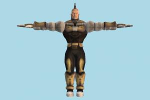 Tekken Gun Jack tekken, character, robot, future